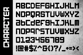 Street Road - Width Display Font