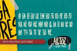 Alltoz - It's Weird Typeface font