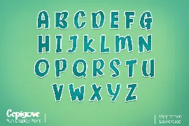 Cepigove - Display Font