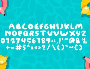 Liquids - Cute Display font