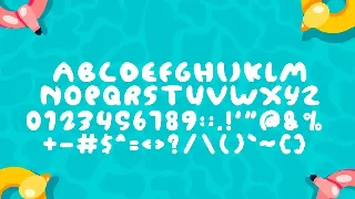 Liquids - Cute Display font