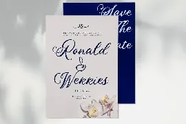 Special Bouquet font