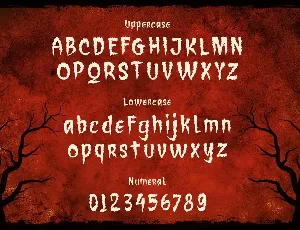 Mistis - Horror Font Style