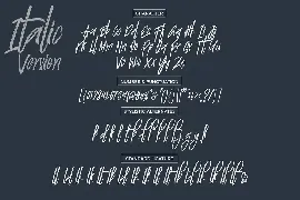 Justin Brush font