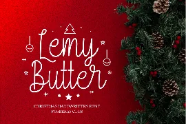 Lemy butter font