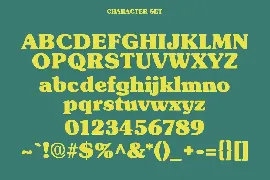 Palfour Bold Serif Font