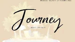 Mellany Modern Script Font