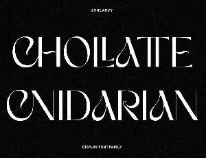 Armany - Font Family