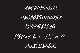 Goshbe Brush Font