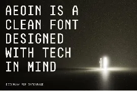 Aeion Tech Logo Font