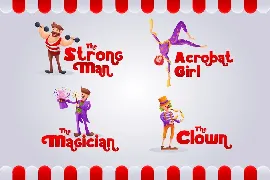 Balclown - Fun Bold Children Font