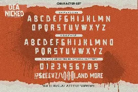 Deanicked - Unique All Caps Display Font