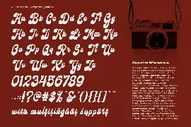 Tailgates font