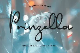 Prinzella Beautiful Calligraphy Font