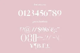 Creamy Peachy | Modern Retro font