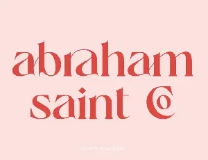 Creamy Peachy | Modern Retro font