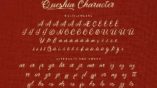 Queshia Font