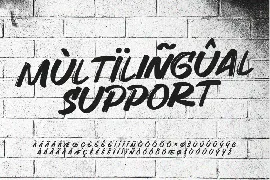 Hunger - Handwritten Brush Font