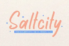 Saltcity font