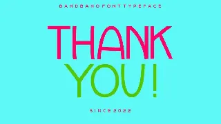 Bandbano font