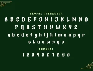 KINURE  Blackletter Font