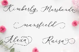 Mansfield Script font