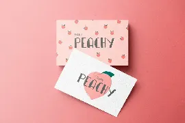 Lovia Peach font