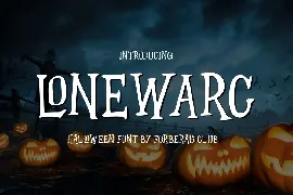 Lonewarc font