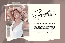 Rosalinde Hamitta Modern Signature Font