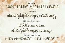 Bottanical Brush Script font