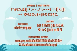 Beach Hits - Summer Playful Font