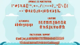 Beach Hits - Summer Playful Font