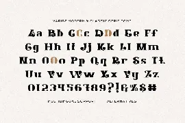 Modern Font - Varibe