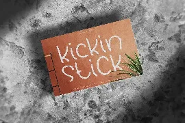 Kickin Stick font