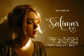 Salmah Beautiful Script Font