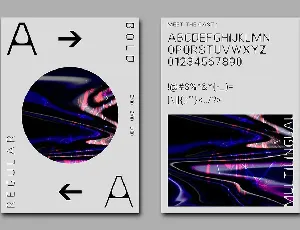 Skensha - Futuristic Font