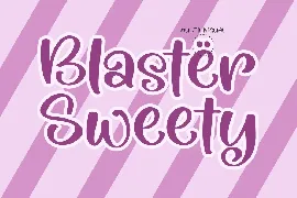 Blaster Playful Handwritten Font