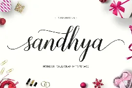 Sandhya Script font