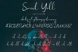 Sweet Yell - A Fun Handwritting font