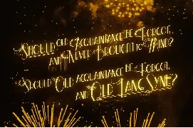 New Year Deco: A Festive Art Deco Font