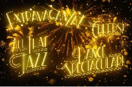 New Year Deco: A Festive Art Deco Font