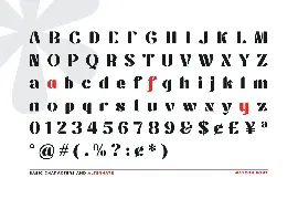 Modern Font