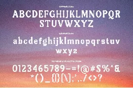 Nugia |Modern Vintage font