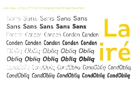 Laire Sans | 40 Font + Variable Font