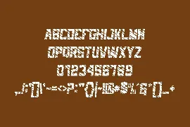 MacanLoreng - Brush Font