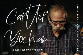 Leatherback - Beauty Handwritten Font