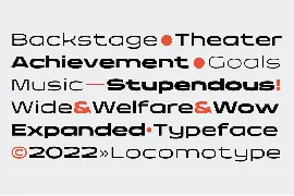 Taruno Wide Family font