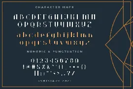 DECOERA - art deco font