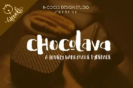 Chocolava font