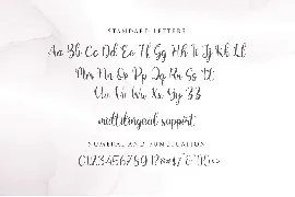 Bentho - Modern Calligraphy font